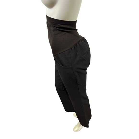 Brown Motherhood Maternity Slacks Petite Small - Excellent Condition - Picture 2 of 15